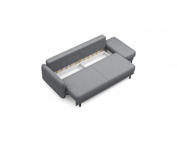 Прямой диван Фрост с одним ом никель