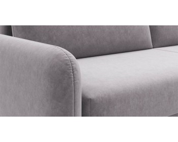 Прямой диван Фрост с одним ом никель