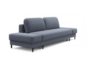 Прямой диван Фрост с двумя ами брауни