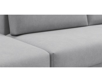 Прямой диван Фрост с двумя ами брауни