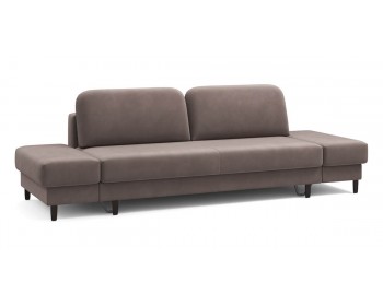 Прямой диван Фрост с двумя ами брауни