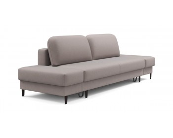 Прямой диван Фрост с двумя ами брауни