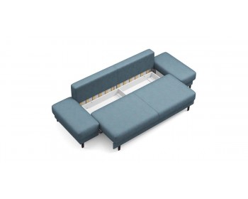 Диван Фрост с двумя ами никель