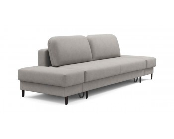 Прямой диван Фрост с двумя ами никель