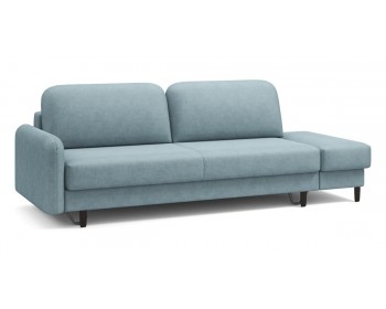 Прямой диван Фрост с одним ом брауни