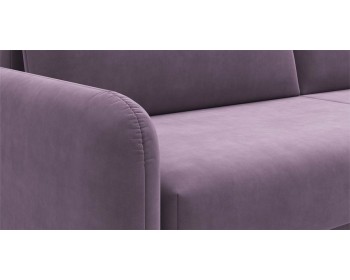 Прямой диван Фрост с одним ом брауни