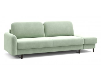 Прямой диван Фрост с одним ом брауни