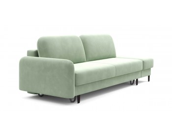 Прямой диван Фрост с одним ом брауни