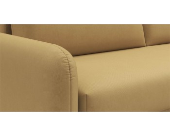 Прямой диван Фрост с одним ом брауни