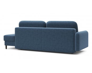 Прямой диван Фрост с одним ом брауни