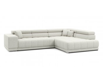 Диван прямой САТЕЛЛИТЕ-С (SATELLITE-S) с угловой макси секцией и приставной секцией 323 прямой Светло-бежевый
