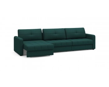 Диван прямой Сомерсет 2С макси с узким подлокотником 328 прямой Морская волна