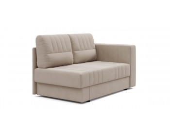 Кушетка Майя правая 155 прямая Серый