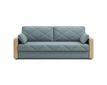Диван прямой Вилла  декор дуб каньон 228 прямой Светло-синий