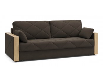 Диван прямой Вилла  декор дуб каньон 228 прямой Горький шоколад
