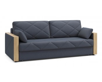 Диван прямой Вилла  декор дуб каньон 228 прямой Графит