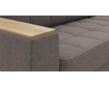 Диван Гринвич 22 узкие подлокотники декор дуб каньон