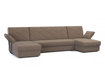 Диван П-образный Баден с подлокотниками