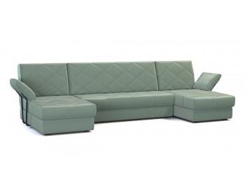 Диван П-образный Баден с подлокотниками