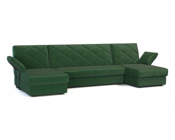 Диван П-образный Баден с подлокотниками