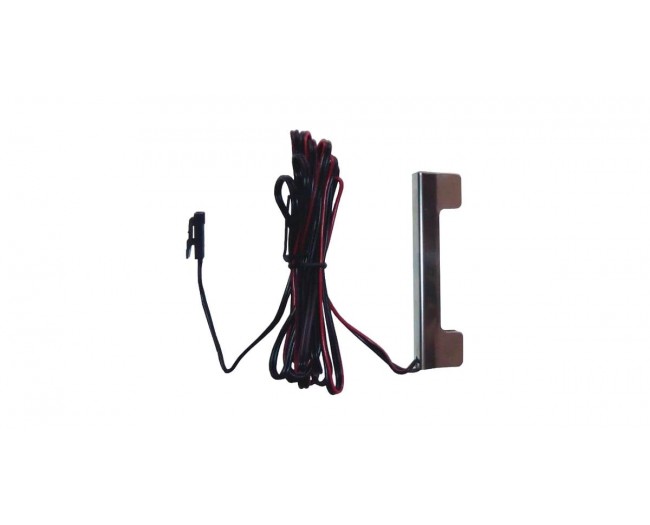 Клипса светодиодная для стеклянных полок фото