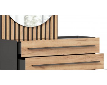 Тумба с зеркалом Кантри правая