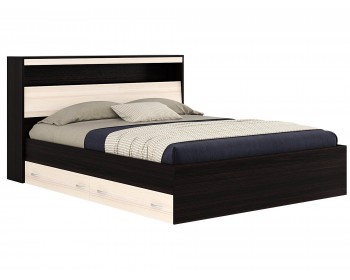 Кровать с блоком, ящиками и матрасом Promo B Cocos Виктория (180х200)