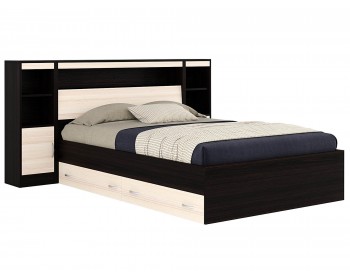 Кровать с пб, ящиками, тумбами и матрасом Promo B Cocos Виктория (140х200)