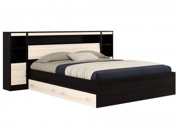 Кровать с пб, ящиками, тумбами и матрасом Promo B Cocos Виктория (180х200)