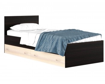 Кровать с ящиками и матрасом Promo B Cocos Виктория (80х200)