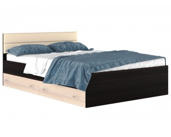 Кровать с ящиками и матрасом Promo B Cocos Виктория-МБ (140х200)