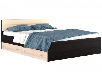 Кровать с ящиками и матрасом Promo B Cocos Виктория-МБ (160х200)