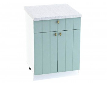 Шкаф для кухни Прованс в цвете Голубой