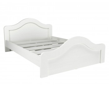 Кровать Прованс в цвете Белый