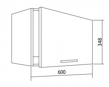Шкаф навесной для вытяжки Argo 60 см