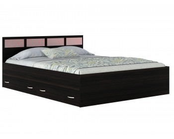 Кровать с ящиками и матрасом Promo B Cocos Виктория-С (180х200)