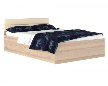 Кровать с ящиками и матрасом ГОСТ Виктория-МБ (140х200)