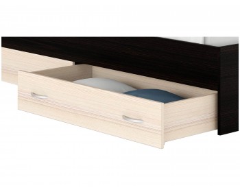 Кровать с ящиками и комплектом для сна Виктория (80х200)