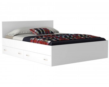 Кровать с ящиками и комплектом для сна Виктория (180х200)