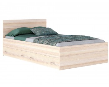 Кровать с ящиками и комплектом для сна Виктория (140х200)