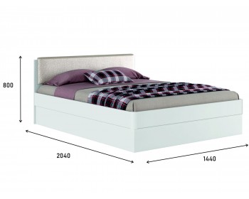 Кровать с ПМ Николь ЭКО (140х200)