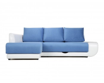 Кожаный диван Поло Lux (Нью-Йорк) Левый