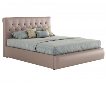 Мягкая кровать с ПМ Амели (140х200)