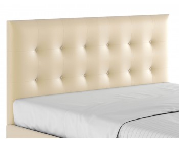 Бежевая мягкая кровать "Селеста" 1400 с подъемным