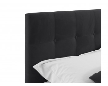 Мягкая кровать Selesta 900 темная с подъем.механизмом с матрасом АСТРА