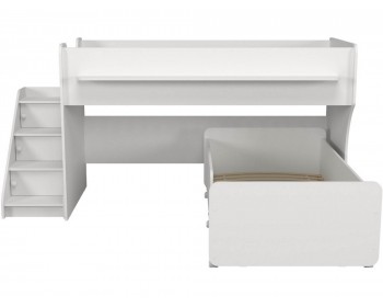 Кровать двухярусная с лестницей и ящиками Капризун 7 (80х160/80х180)