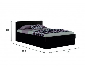 Кровать "Николь ЭКО узор" 1400 с подъемным механизмом в