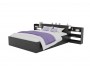 Кровать Доминика с блоком 160 (Венге) с ом PROMO B COCOS фото