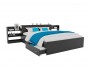 Кровать Доминика с блоком и ящиками 140 (Венге) с ом АСТРА от производителя