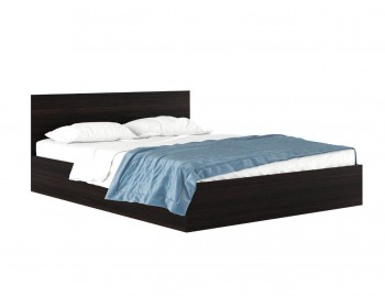 Двуспальная кровать  "Виктория" 1600 венге с матрасом ГОСТ